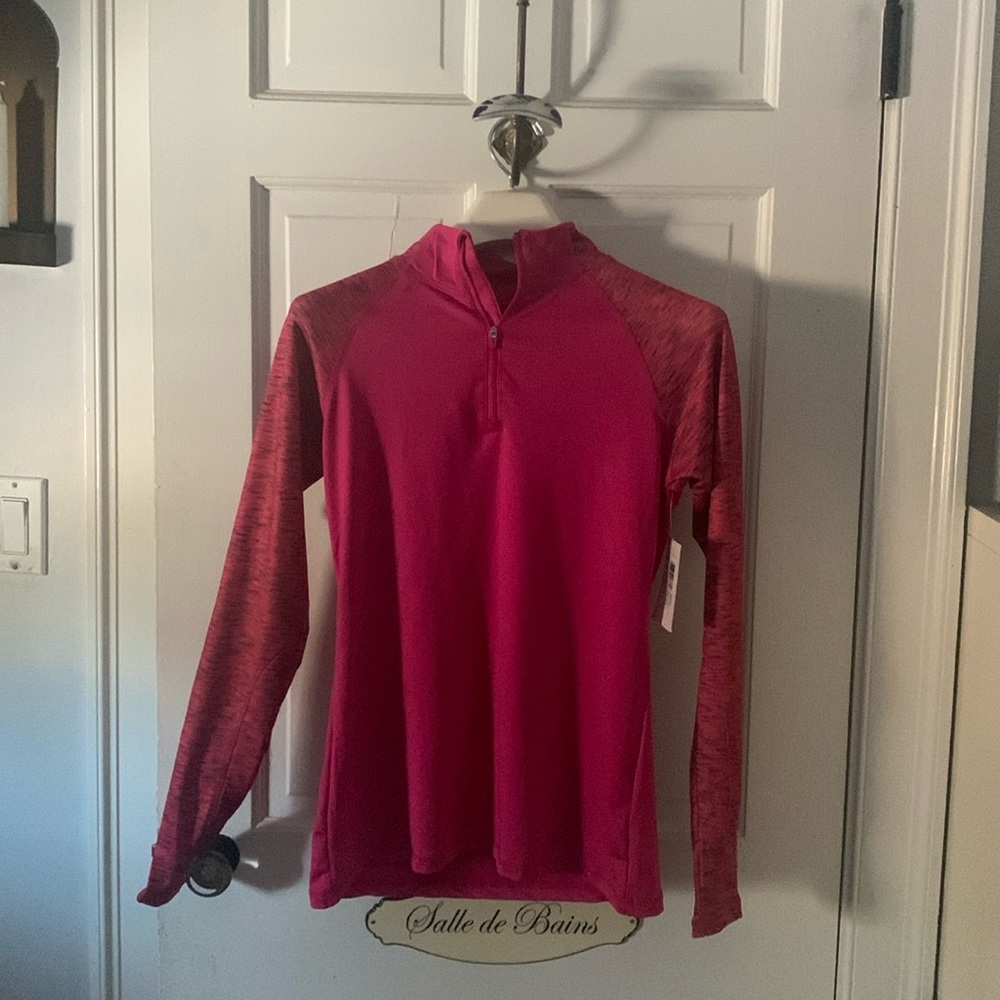 New quarter zip athletic wear pullover